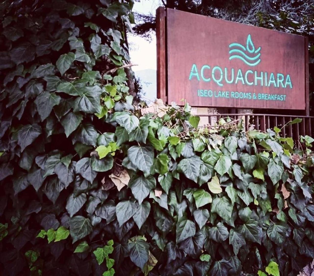 Acquachiara Iseo Deluxe Bed & Breakfast Iseo Center With Garden And Parking Inside Foresteria Kültér fotó